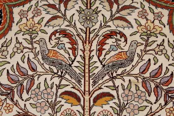 Image 1 of Originele zuivere zijde Hereke 102 X 72 cm Topconditie