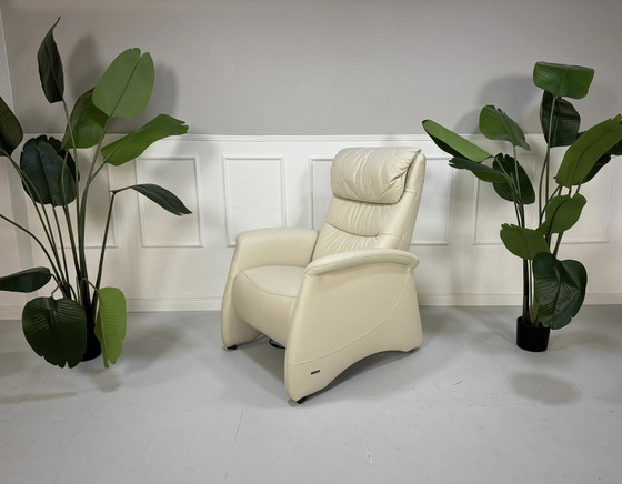 Image 1 of Himolla fauteuil Quartett 9720 Beige Elektrische functie