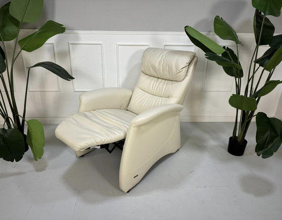 Image 1 of Himolla fauteuil Quartett 9720 Beige Elektrische functie