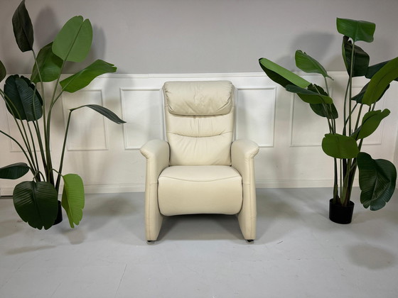 Image 1 of Himolla fauteuil Quartett 9720 Beige Elektrische functie