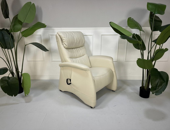 Image 1 of Himolla fauteuil Quartett 9720 Beige Elektrische functie