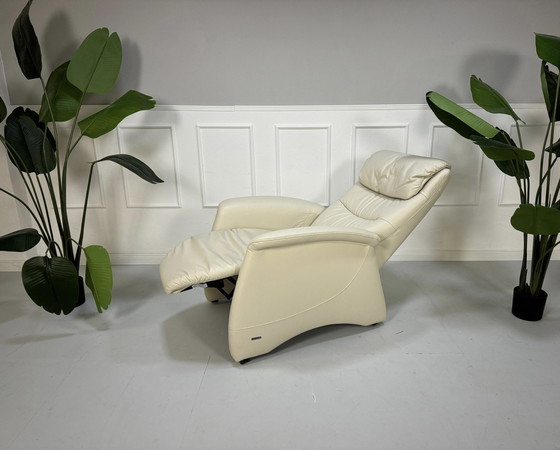 Image 1 of Himolla fauteuil Quartett 9720 Beige Elektrische functie