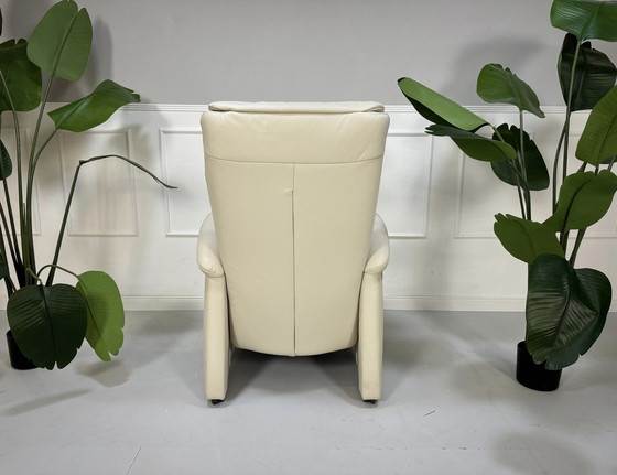 Image 1 of Himolla fauteuil Quartett 9720 Beige Elektrische functie