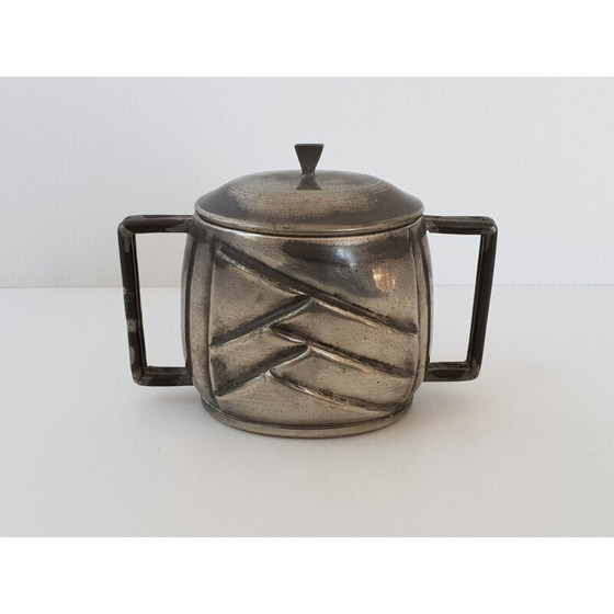 Image 1 of Vintage art deco koffieset van J. Cuvelier