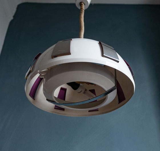 Image 1 of Space age UFO lamp van Lakro Amstelveen