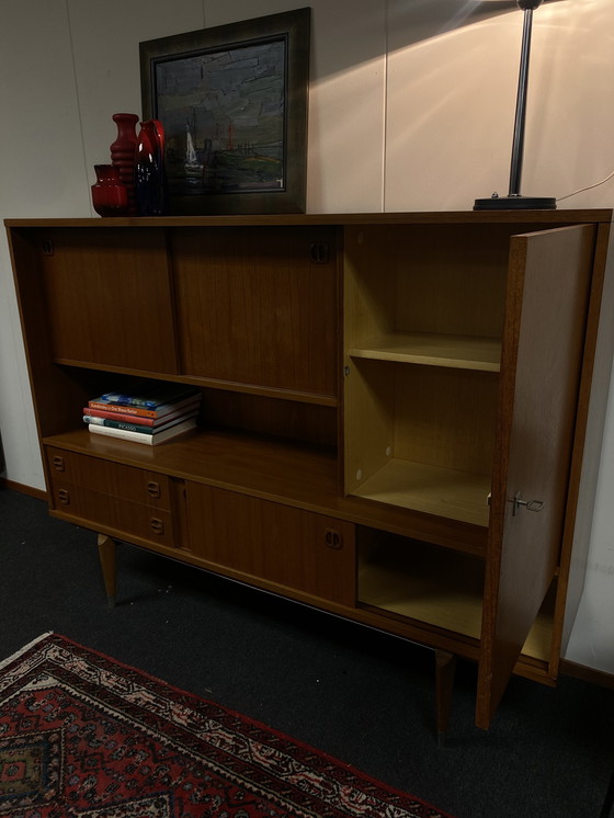 Image 1 of Vintage teak wandkast