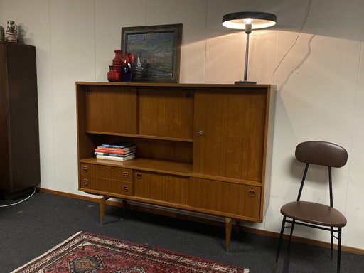 Vintage teak wandkast