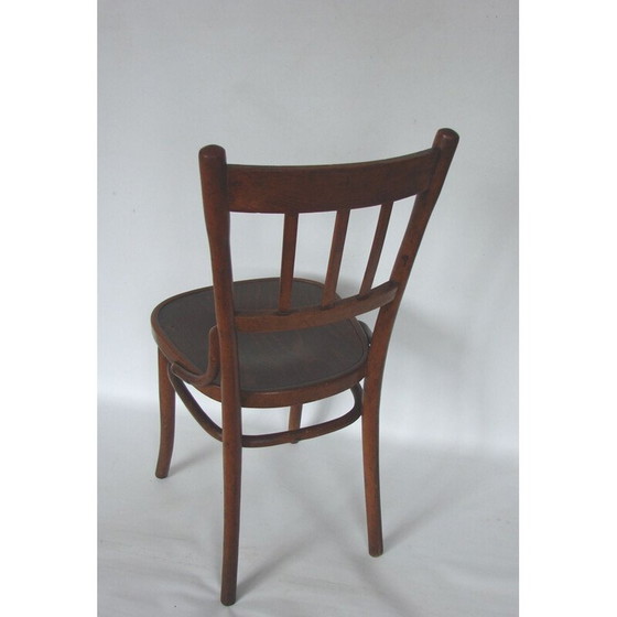 Image 1 of Vintage beukenhouten stoel van Thonet 1920