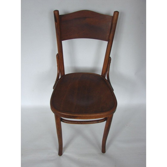 Image 1 of Vintage beukenhouten stoel van Thonet 1920