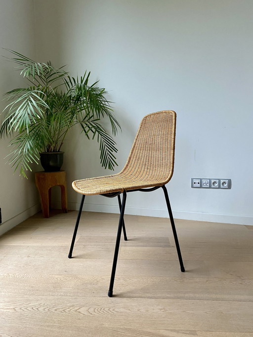 'Basket' Chair Van Gian Franco Legler