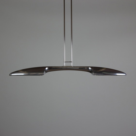 Image 1 of Jorge Pensi Hanglamp Model Olympia Billar Van Gegoten Aluminium Ontworpen Voor B-Lux (Belux) In 1988