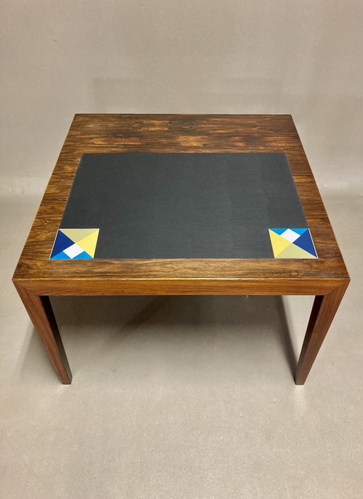 Gestempelde Scandinavische Design salontafel 1950 "Severin Hansen".