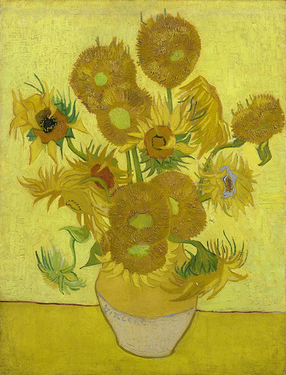 Image 1 of Vincent van Gogh - Zonnebloemen