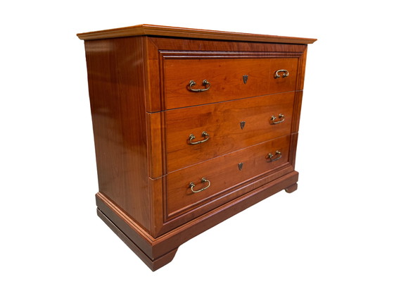 Image 1 of Antieke Eikenhouten Vintage Dressoir ladekast