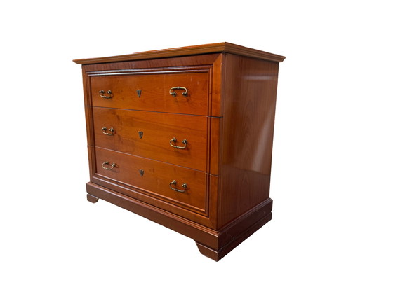 Image 1 of Antieke Eikenhouten Vintage Dressoir ladekast