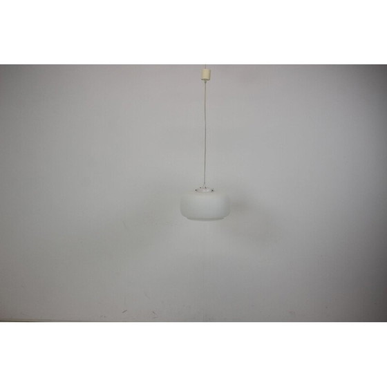 Image 1 of Vintage glazen hanglamp van Napako, Tsjecho-Slowakije 1960