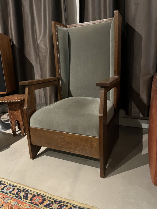 Pander Hoge Fauteuil Door Henrik Wouda