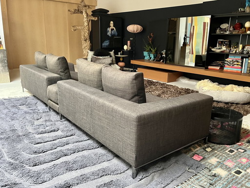 Minotti 4-Zits Modulaire Bank