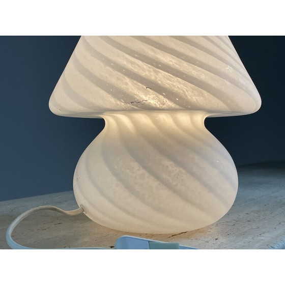 Image 1 of Vintage paddestoel lamp van Murano glas, 1970