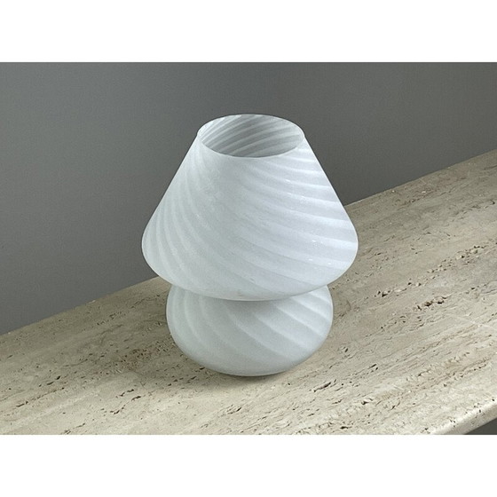 Image 1 of Vintage paddestoel lamp van Murano glas, 1970