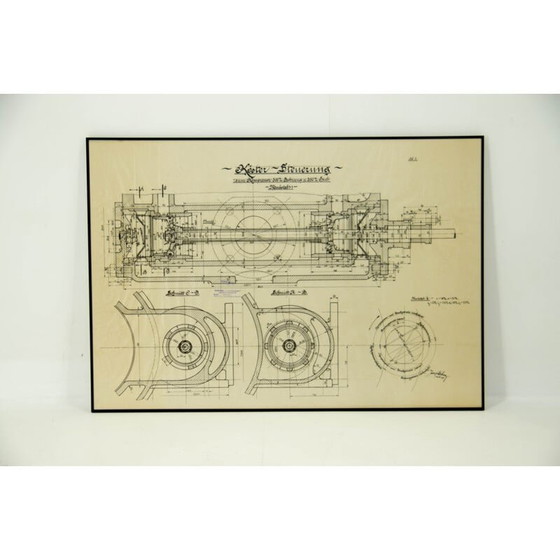 Image 1 of Vintage handgetekende techniek, 1925