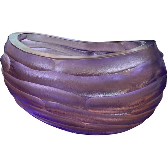 Image 1 of Vintage Murano glazen lege zak van Formia, 1980