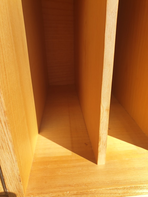 Image 1 of Vintage audiomeubel vinyl platen kast lowboard