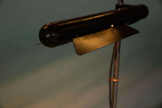 Image 1 of Minimalist vloerlamp Baltensweiler, midmod 70s floor lamp