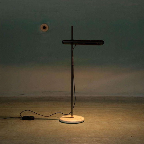 Image 1 of Minimalist vloerlamp Baltensweiler, midmod 70s floor lamp