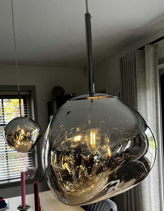 Image 1 of 2x Tom Dixon Melt Mini hanglamp