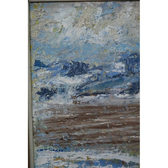 Image 1 of Vintage schilderij van Erik Ström, Zweden 1970