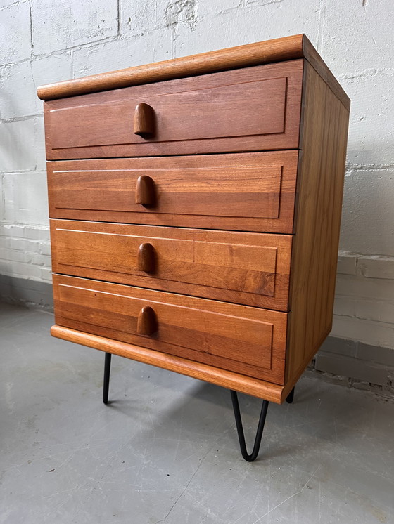 Image 1 of Vintage ladekast teak