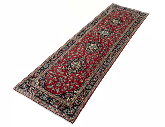 Image 1 of Handgeknoopte Kashan Kurkloper - 312 X 95 cm