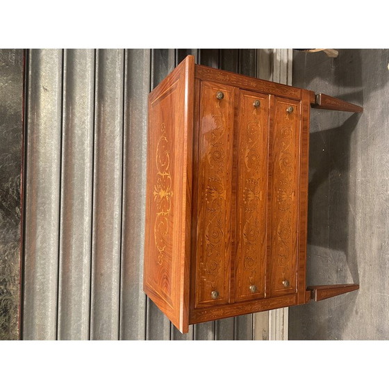 Image 1 of Vintage Italiaanse walnoten ladekast, 1960-1970