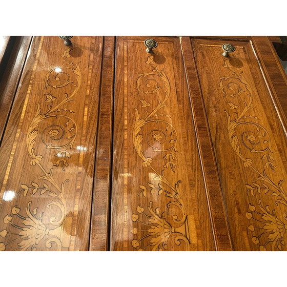 Image 1 of Vintage Italiaanse walnoten ladekast, 1960-1970