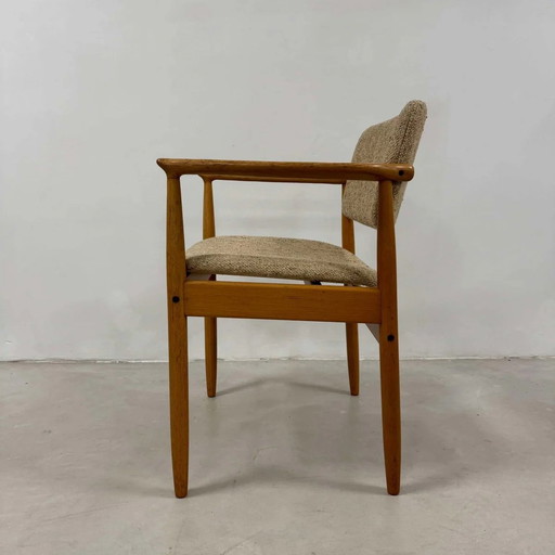 Vintage Fauteuil Eiken