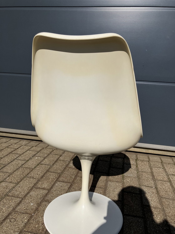 Image 1 of Originele Pivoterende Knoll Tulip Dining Chair Eero Saarinen