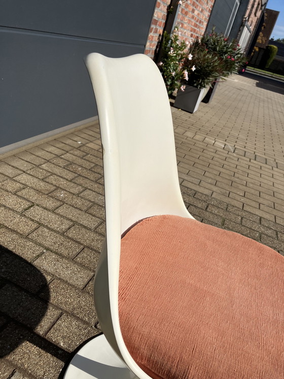 Image 1 of Originele Pivoterende Knoll Tulip Dining Chair Eero Saarinen