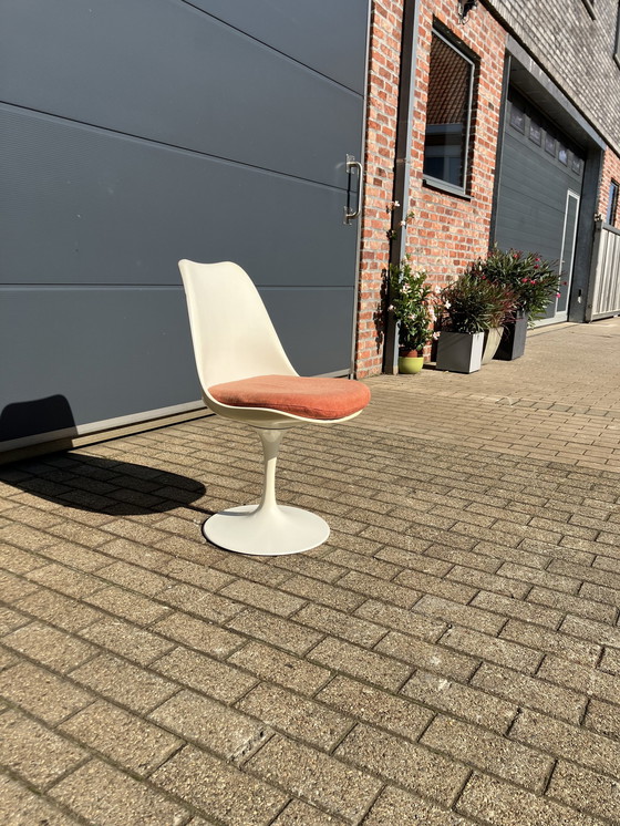 Image 1 of Originele Pivoterende Knoll Tulip Dining Chair Eero Saarinen