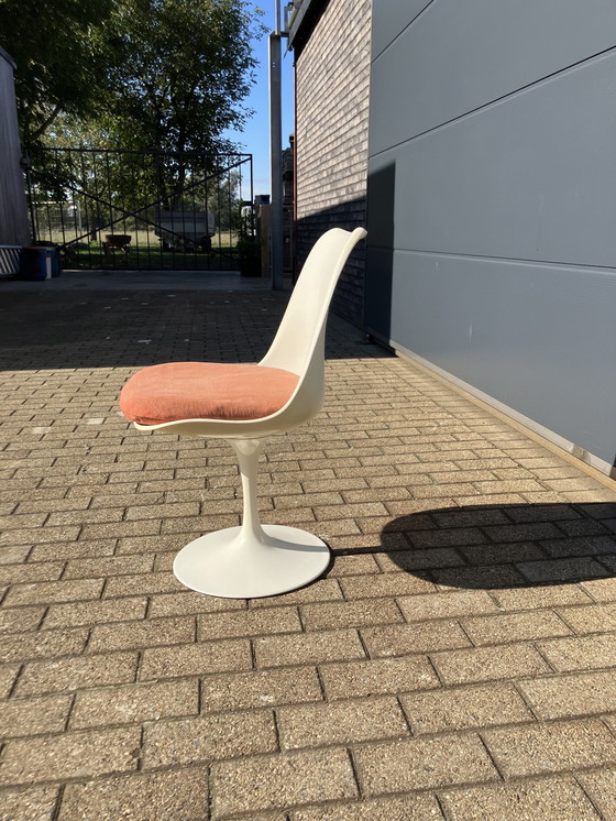 Image 1 of Originele Pivoterende Knoll Tulip Dining Chair Eero Saarinen