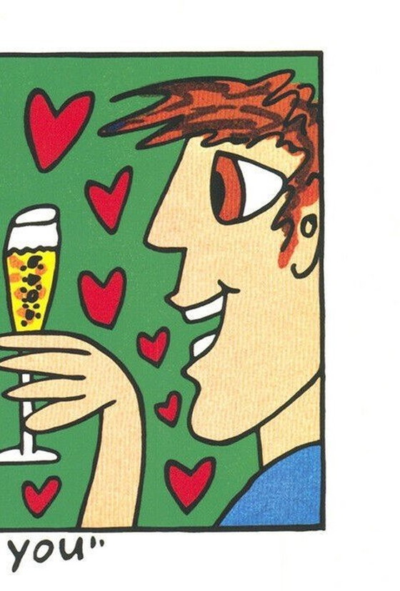 Image 1 of Loving You - Lithografie ansichtkaart door Rizzi James