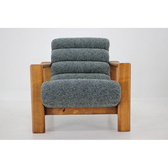 Image 1 of Vintage woonkamer set in eikenhout met bekleding, Finland 1960