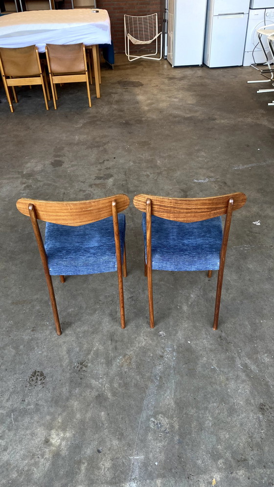 Image 1 of Vintage Eetkamerstoelen Jaren '60