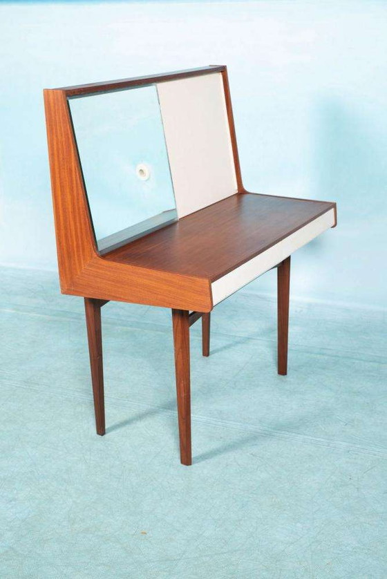 Image 1 of Vintage Kaptafel jaren 60 Finland, teak dressing table 60s