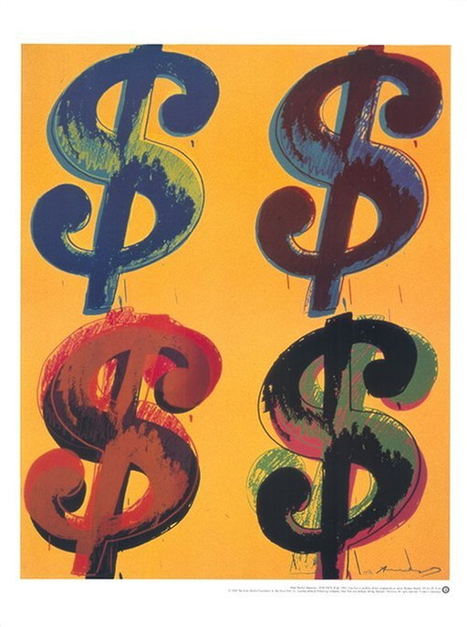 Andy Warhol   ----Four Dollars