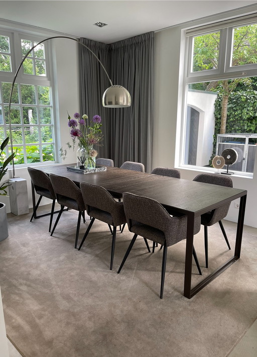 Grey 7 Ted dining table