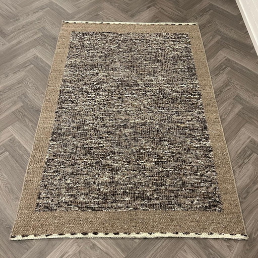 Brinker Linore Vloerkleed Dark Brown 160X230Cm