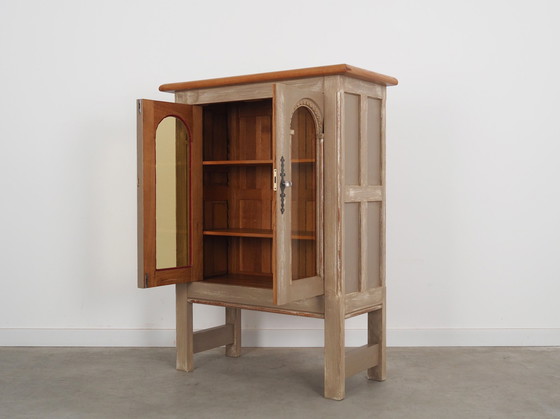 Image 1 of Eikenhouten vitrine, Deens ontwerp, 1960S, Productie: Denemarken