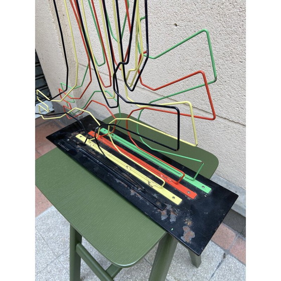 Image 1 of Vintage A16 "Projectie en vibratie" sculptuur van Medaglini, 1975