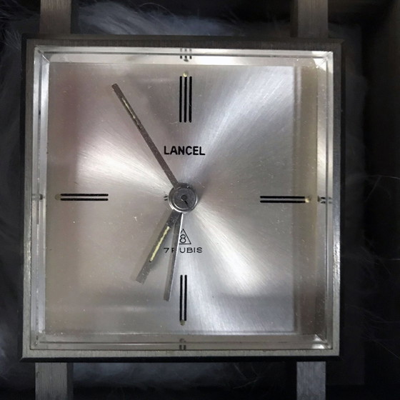 Image 1 of Vintage Klok - Wekker - Lancel - Space Age - 1970